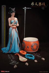   TBLeague  Dunhuang Music Goddess    空飛ぶ歌舞伎  1/6  アクションフィギュア  PL2023-205B  Blue