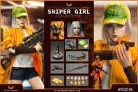 予約 Createmodels   Sniper Girl-Lan   1/6   アクションフィギュア  DZ-06