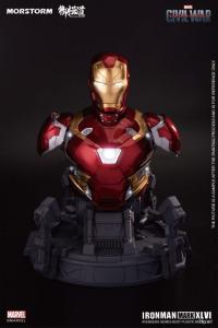   御模道    Iron Man  アイアンマン  MK46    H=200mm スタチュー  未组立