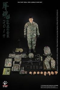 予約  KING'S TOY  MILITARY SOUL 2019 JUNGLE CAMO SET 1/6 アクションフィギュア  KT-8007