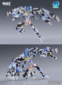 予約 御模道   オリジナル機娘シリーズ  四聖獣-白虎機娘   1/12  アクションフィギュア  未组立