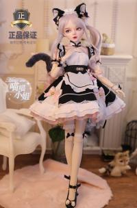 霓萌nimeng    ニャンニャンさん  喵喵小姐   BJD（Ball—jointed Doll） 60cm ( 1/3 )  アクションフィギュア  NM2022-1