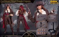 BBK    Caribbean Pirate Female Captain   SOPHIA   1/6  アクションフィギュア  BBK017