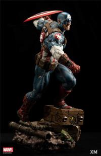 XM STUDIOS   Marvel  Ultimate Captain America   1/4   スタチュー  Ver A