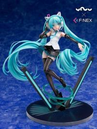 【妖舞YOWU×F:NEX】初音ミク 猫耳ヘッドフォンVer. 1/7スケールフィギュア