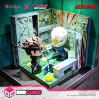 予約 Figurama    DioCube   メタルギア   Cyborg Ninja VS  Snake   15cm  スタチュー 