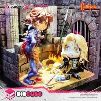 予約 Figurama  キャッスルヴァニア  アルカード VS   リヒター·ベルモンド  15cm スタチュー