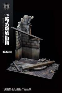 予約 mmmtoys   European Style Ruins Street Corner   1/12 フィギュア  M2313