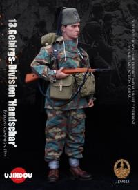 予約 UJINDOU  WWII 13.Gebirgs-Division 'Handschar' Pionier Balkans Campaign 1944  1/6  アクションフィギュア  UD9023