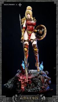 予約 暗黑 Studio    Diablo II Amazon    1/4   スタチュー  