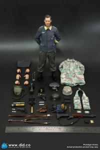  DID   20th Anniversary Edition WWII German Fallschirmjager  Axel    1/6  アクションフィギュア   D80168 