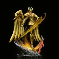 予約 wwf Studio      聖闘士星矢 -黄金魂 soul of gold     シュラ   47cm  スタチュー  