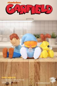  ZCWO  Sleeping Garfield Family    三体セット  12.5cm フィギュア 