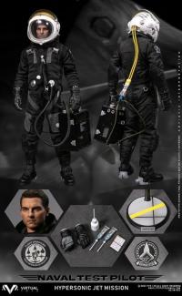 VTS TOYS  Hypersonic Jet Mission Naval Test Pilot   1/6 アクションフィギュア  VM-053