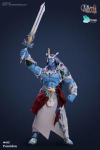 予約 晨风Studio    海皇ポセイドン    1/12  BLUE Ver.   1/12    アクションフィギュア  M03