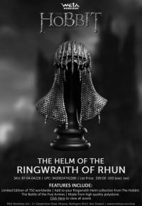 予約 Weta Workshop The Lord of the Rings Trilogy  Helm of the Ringwraith of Rh  スタチュー 87-04-04227