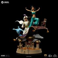 予約 Iron Studios     Art Scale   Aladdin  &  Jasmine    1/10 スタチュー   