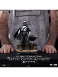 予約  Iron Studios   Star Wars: The Mandalorian  Din Djarin & Din Grogu  1/10 スタチュー     LUCSWR94923-10