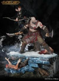 予約 Sword&Wing Studio    Ragnarok Kratos&Atreus   1/4   スタチュー  