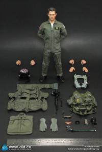 DID   The US Navy Fighter Weapons School Instructor F/A-18E Pilot – Captain Mitchell   1/6  フィギュア   MA80170