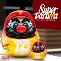 SENZII×SuperDaruma   Super Daruma   Hope it you super happy   9cm/25cm   フィギュア