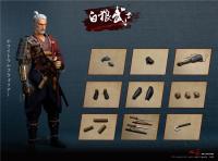 予約 九匠  Nine Craftsmen    WHITE WOLF WARRIOR   1/6 アクションフィギュア J-003