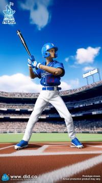 予約 DID   Palm Hero Simply Fun Series   The Blue Team Baseballer   1/12  アクションフィギュア    SF80003B