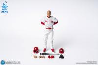 予約 DID   Palm Hero Simply Fun Series   The White Team Baseballer  1/12  アクションフィギュア    SF80003W