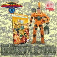 予約 Ramen Toy   80s Commanders   LAND COMMANDER JACKSON STONE   1/12    アクションフィギュア  80C11