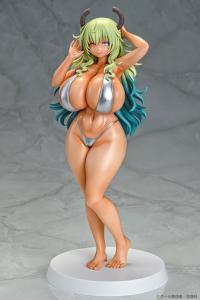 予約 Q-six   小林さんちのメイドラゴン ルコア ビキニスタイル    1/7  フィギュア   日焼けver.