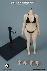 予約 Qian Kun.MODEL   High mobility steel bone encapsulated with adhesive female body   1/6   アクションフィギュア QK001A