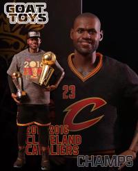 予約 GoatToys   Cavaliers Champion  James   1/6  アクションフィギュア  