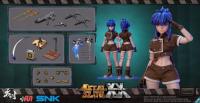 予約 TUNSHI STUDIO  SNK  Metal Slug XX   Leona Heidern   1/12   アクションフィギュア    TS-012