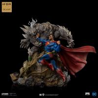 予約  Iron Studios   スーパーマン Superman VS Doomsday    1/10   スタチュー   