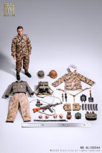 予約 ALERT LINE  WWII German Waffen-SS Soldier 1/6   アクションフィギュア  AL100044