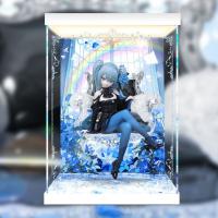 予約 初音ミク　ぬーどるストッパーフィギュア Flower Fairyー青薔薇ー 専用 展示ケース