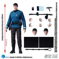 予約 HIYA   EXQUISITE SUPER   Star Trek    Spock  1/12  アクションフィギュア  ESS0266