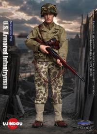 予約 UJINDOU  WWII U.S. Armored Infantryman,Normandy 1944 1/6  アクションフィギュア  UD9035