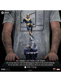 予約 Iron Studios Nova Deluxe - Infinity Gauntlet Diorama - Marvel 1/10  スタチュー  MARCAS103624-10  DELUXE Ver