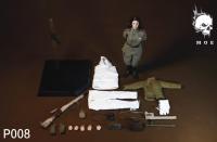 予約 MOETOYS   Female sniper with snow camouflage in the Soviet Union   1/6   アクションフィギュア  P008