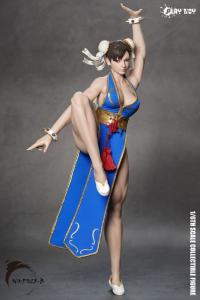 予約 PLAY TOY  Fighting Goddess  2.0 (BlueJacket )  1/6  アクションフィギュア   P023B