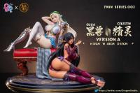 予約 Dragon studio X POP Studio   Kuroinu Twin Series 002 Kuroinu & Elf   1/4 & 1/6  スタチュー