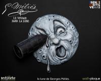 予約 Infinite Statue  LA LUNE DE GEORGE MELIES WALL PLAQUE   27.5cm  スタチュー  8033300431191