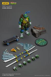 予約  JOYTOY  TMNT-Leonardo 1/18  アクションフィギュア JT6892 