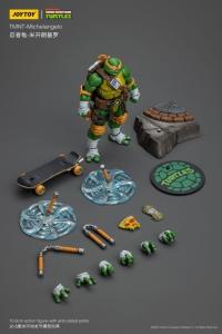 予約  JOYTOY  TMNT-Michelangelo    1/18  アクションフィギュア JT6144   