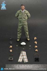 予約 DID  Palm Hero Series WWII German U-Boat Commander – Lehmann 1/12  アクションフィギュア   XD80026