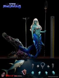 予約 TBLeague Mermaid Sharleze- Blue Skin  1/6   アクションフィギュア   PL2024-225A