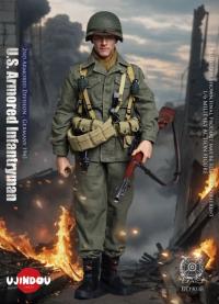 予約 UJINDOU  WWII U.S. Armored Infantryman,Germany 1945  1/6  アクションフィギュア  UD9038