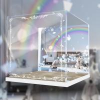 UnionCreative おきがえ銀髪ちゃん〜空色の朝〜限定衣装ver. 専用 展示ケース ZSH447850369Z