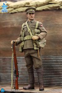 予約 DID  WWI British Infantry – Albert Brown  1/12  アクションフィギュア  XB80028